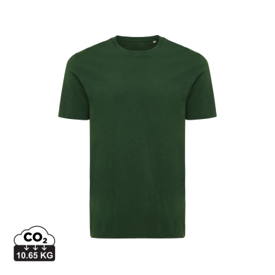 IQONIQ SIERRA LIGHTWEIGHT RECYCLED COTTON TEE SHIRT in Forest Green