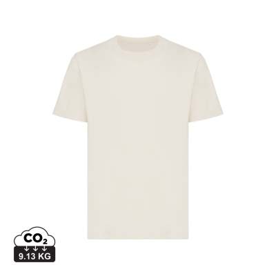 IQONIQ SIERRA LIGHTWEIGHT RECYCLED COTTON TEE SHIRT in Natural Raw