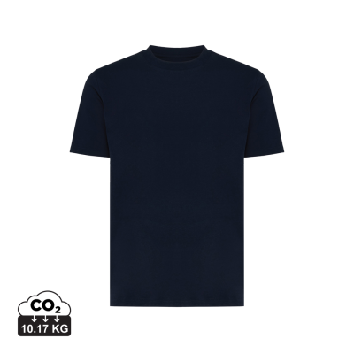 IQONIQ SIERRA LIGHTWEIGHT RECYCLED COTTON TEE SHIRT in Navy