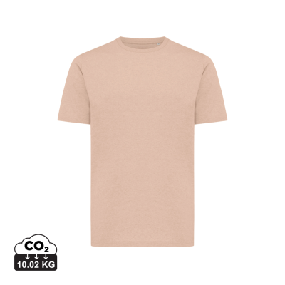 IQONIQ SIERRA LIGHTWEIGHT RECYCLED COTTON TEE SHIRT in Peach Nectar