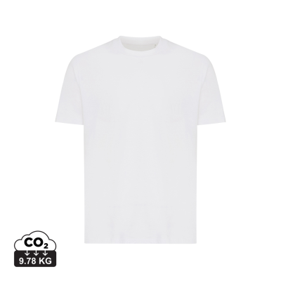 IQONIQ SIERRA LIGHTWEIGHT RECYCLED COTTON TEE SHIRT in Recycled White