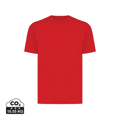 IQONIQ SIERRA LIGHTWEIGHT RECYCLED COTTON TEE SHIRT in Red