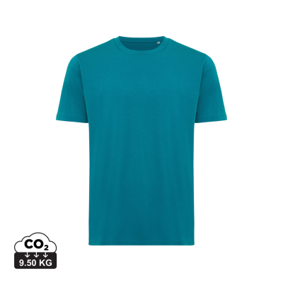 IQONIQ SIERRA LIGHTWEIGHT RECYCLED COTTON TEE SHIRT in Verdigris