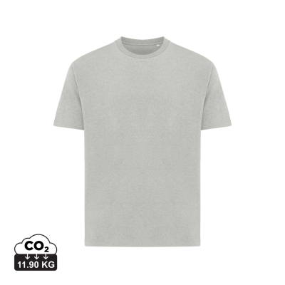 IQONIQ TEIDE RECYCLED COTTON TEE SHIRT in Heather Grey