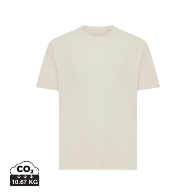 IQONIQ TEIDE RECYCLED COTTON TEE SHIRT in Natural Raw