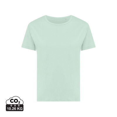 IQONIQ YALA LADIES LIGHTWEIGHT RECYCLED COTTON TEE SHIRT in Crushed Mints
