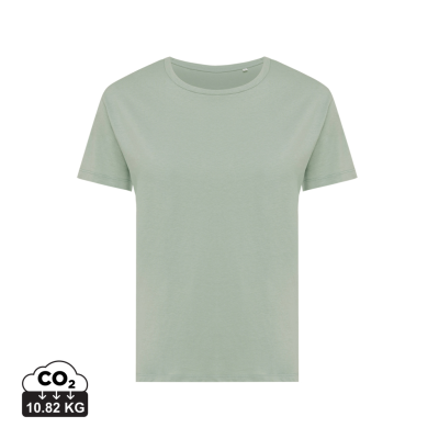 IQONIQ YALA LADIES LIGHTWEIGHT RECYCLED COTTON TEE SHIRT in Iceberg Green