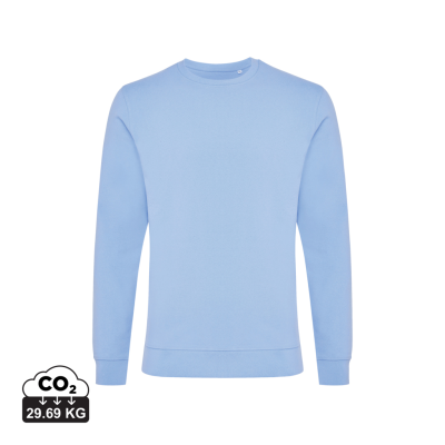 IQONIQ ZION RECYCLED COTTON CREW NECK in Light Blue