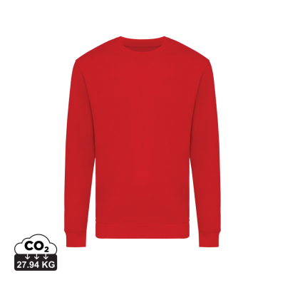 IQONIQ ZION RECYCLED COTTON CREW NECK in Red