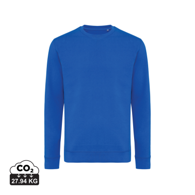IQONIQ ZION RECYCLED COTTON CREW NECK in Royal Blue