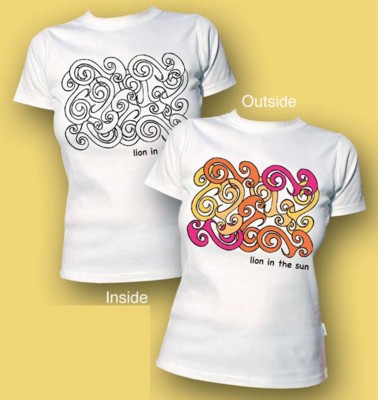 MAGIC UV ULTRA VIOLET COLOUR CHANGING TEE SHIRT