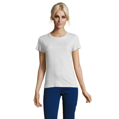 REGENT LADIES TEE SHIRT 150G in Grey