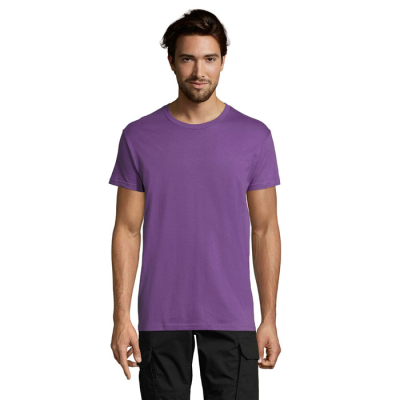 REGENT UNI TEE SHIRT 150G in Purple