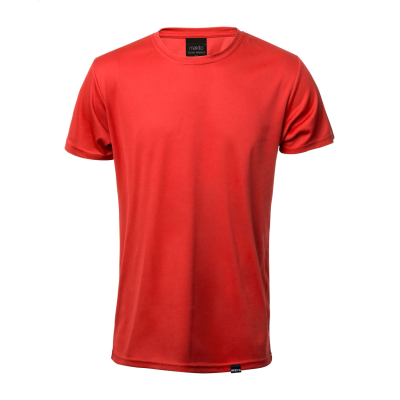 RPET SPORTS TEE SHIRT in Red