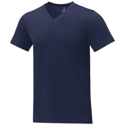 SOMOTO SHORT SLEEVE MENS V-NECK TEE SHIRT 