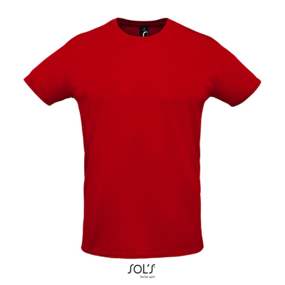SPRINT UNI TEE SHIRT 130G in Red