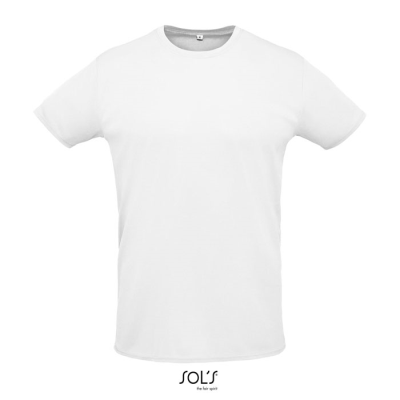 SPRINT UNI TEE SHIRT 130G in White