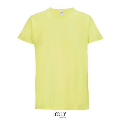 SPRINT UNI TEE SHIRT 130G in Yellow