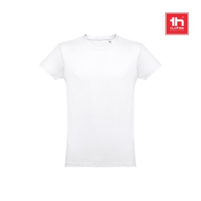 THC LUANDA WH MENS TUBULAR COTTON TEE SHIRT WHITE