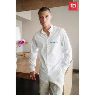 THC PARIS WH MENS LONG-SLEEVED SHIRT WHITE