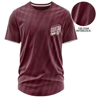 UNISEX 150 GSM POLY INTERLOCK PERFORMANCE SHORT SLEEVE SUBLIMATION T-SHIRT