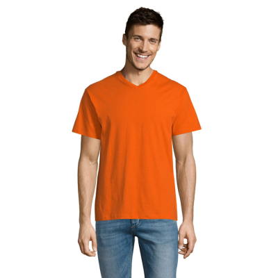 VICTORY MEN TEE SHIRT 150G in Orange