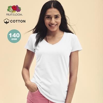 WOMEN WHITE T-SHIRT ICONIC V-N