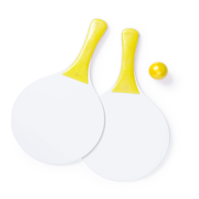 BEACH TENNIS in Yellow