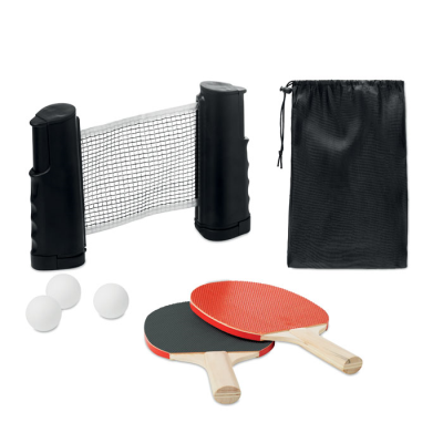 TABLE TENNIS SET in Black