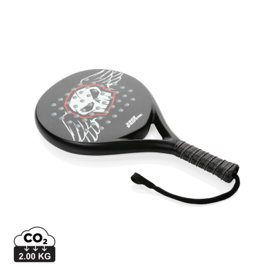 NO FEAR FIBER GLASS PADEL RACKET in Black