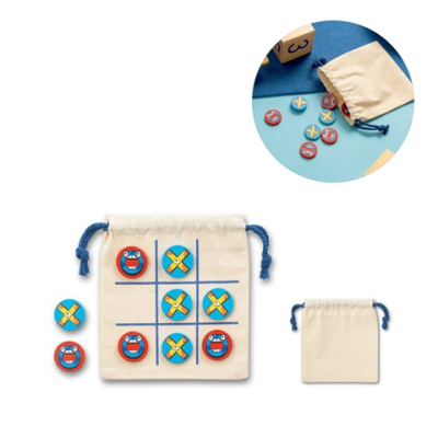CROSSES CLASSIC 10-PIECE PLYWOOD TIC TAC TOE GAME