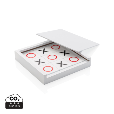 DELUXE TIC TAC TOE GAME in White