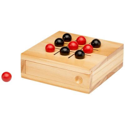 STROBUS WOOD TIC-TAC-TOE GAME