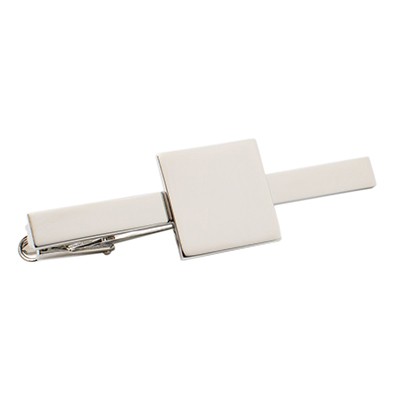 19MM BLANK SQUARE TIE CLIP