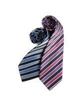 PREMIER CANDY STRIPE BUSINESS TIE