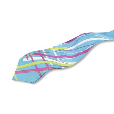 PRINTED POLYESTER TIE