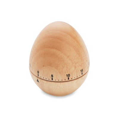 PINE WOOD EGG TIMER in Brown