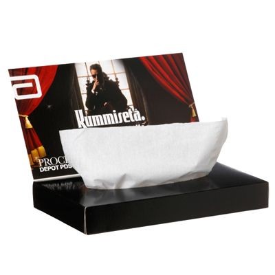 GREETING CARD TISSUE BOX