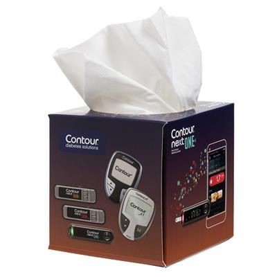 REAL CUBE 50 TISSUE BOX