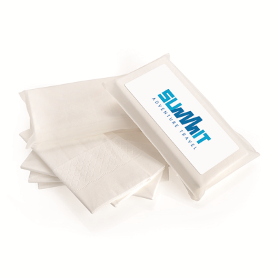 5 WHITE 3-PLY TISSUE in a Biodegradable Pack