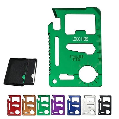 ULTIMATE 11-IN-1 SURVIVAL CREDIT CARD MULTI TOOL