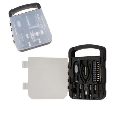 22-PIECE SET OF CLEAR TRANSPARENT CAP BIT TOOLS CAN BE HAND-HELD