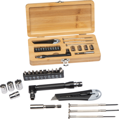 22-PIECE TOOL SET AALBORG in Beige 