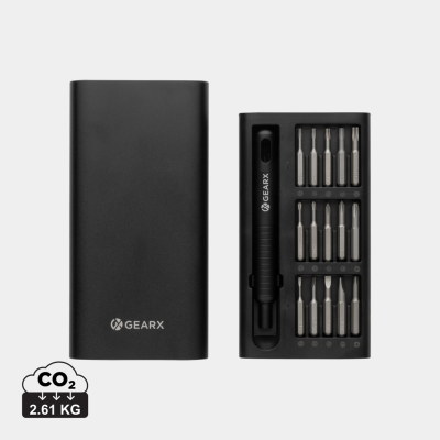 GEAR x 31 in 1 Precision Screwdriver Set in Black