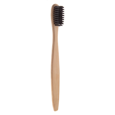 CHILDRENS BAMBOO TOOTHBRUSH in Black