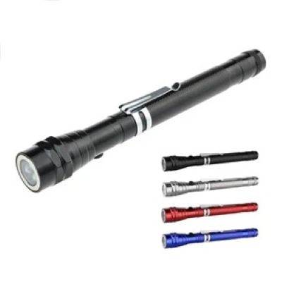 3 LED TELESCOPIC ALUMINIUM TORCH with Magnet