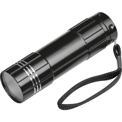 6 COB METAL TORCH MONTARGIS in Black 
