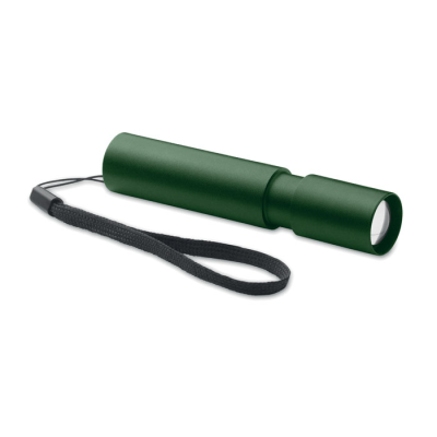 ALUMINIUM METAL RECHARGEABLE TORCH in Green