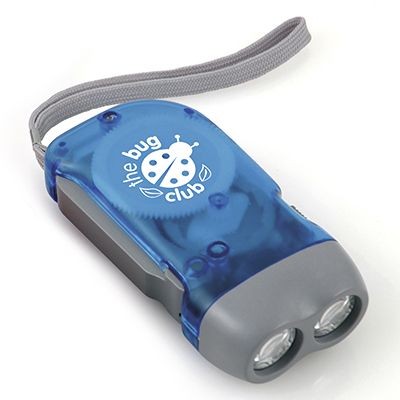 BEECH WOOD KINETIC DYNAMO TORCH