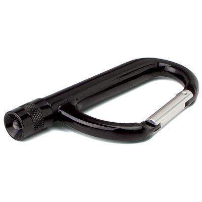 CARABINER LED TORCH in Black